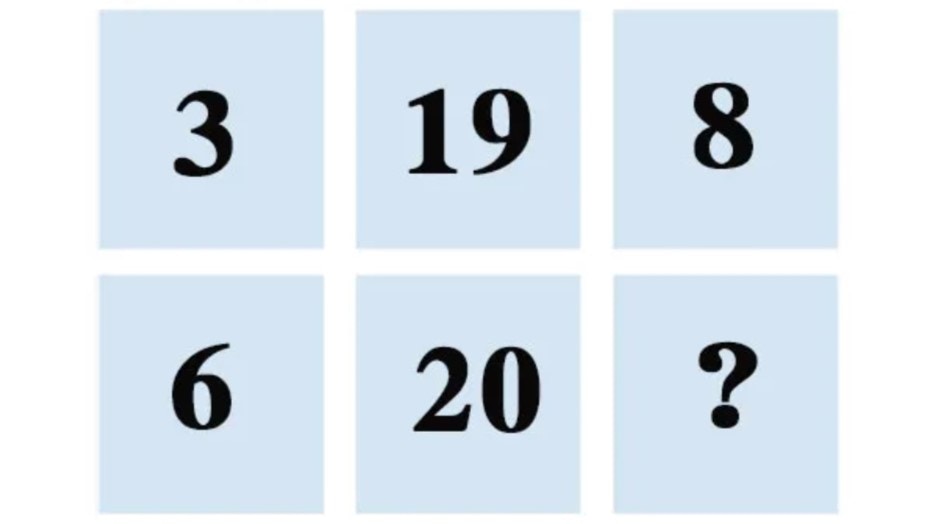 数字IQ推理题｜你能根据第1组数字 算出第2组问号处应填什么吗？