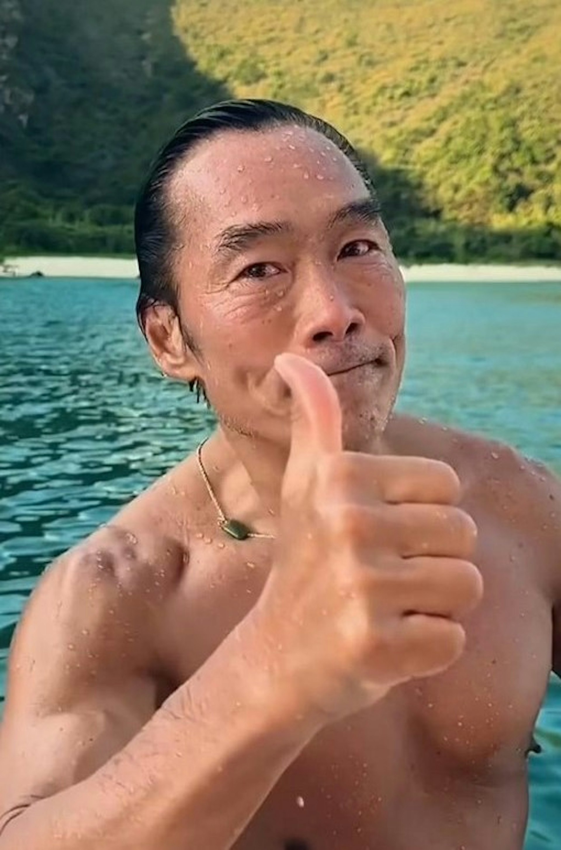 郑浩南好fit。(IG截图)