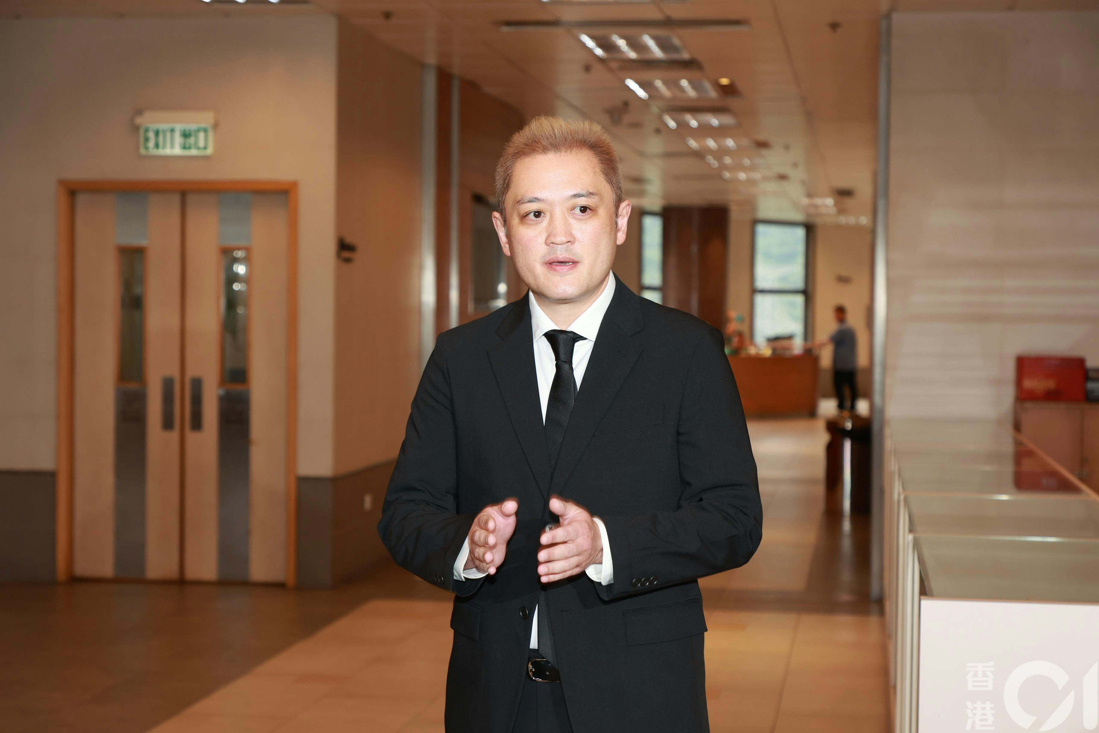 李泳漢多謝大家關心。（葉志明攝）