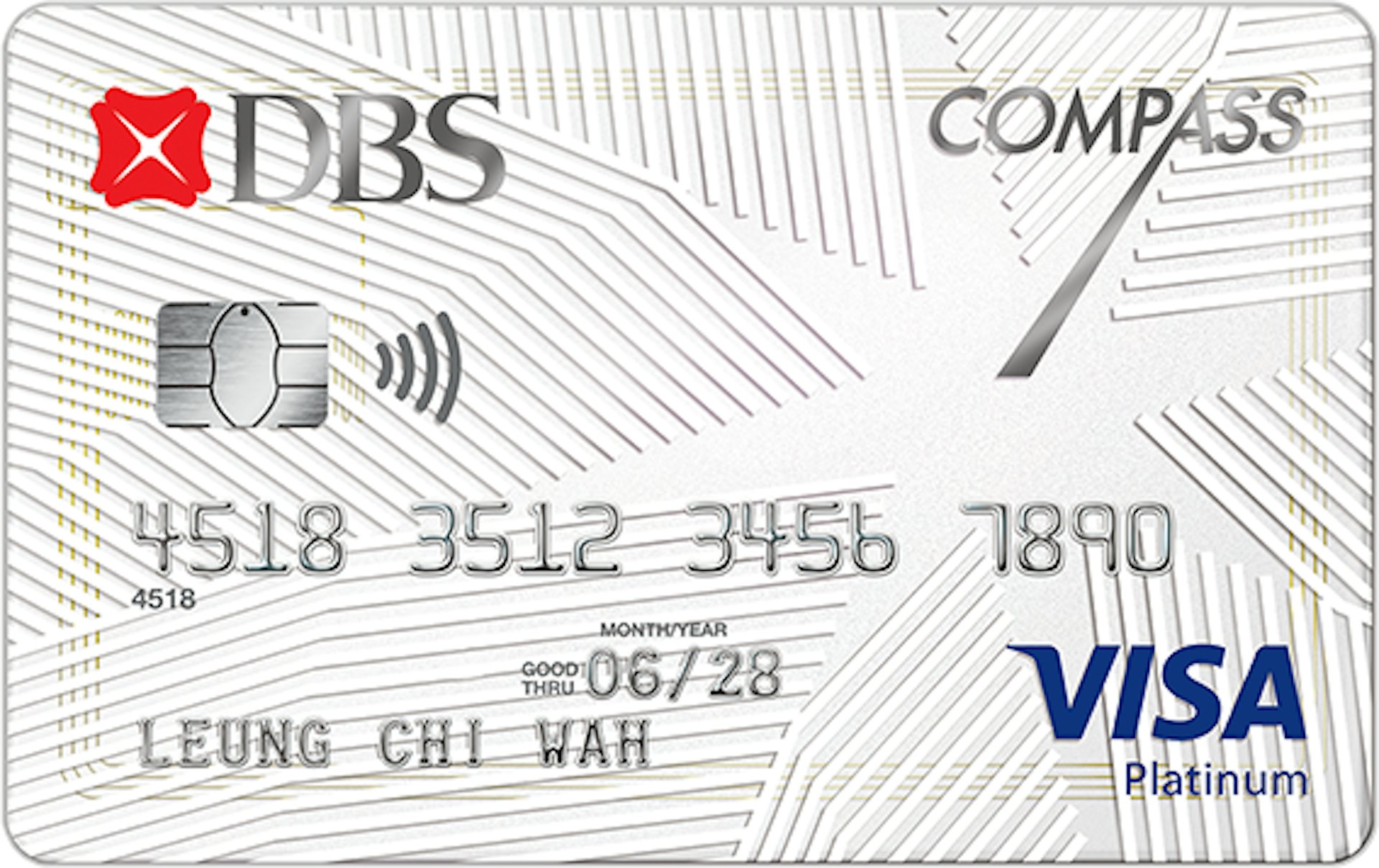 DBS COMPASS VISA —— 高達3%現金回贈
