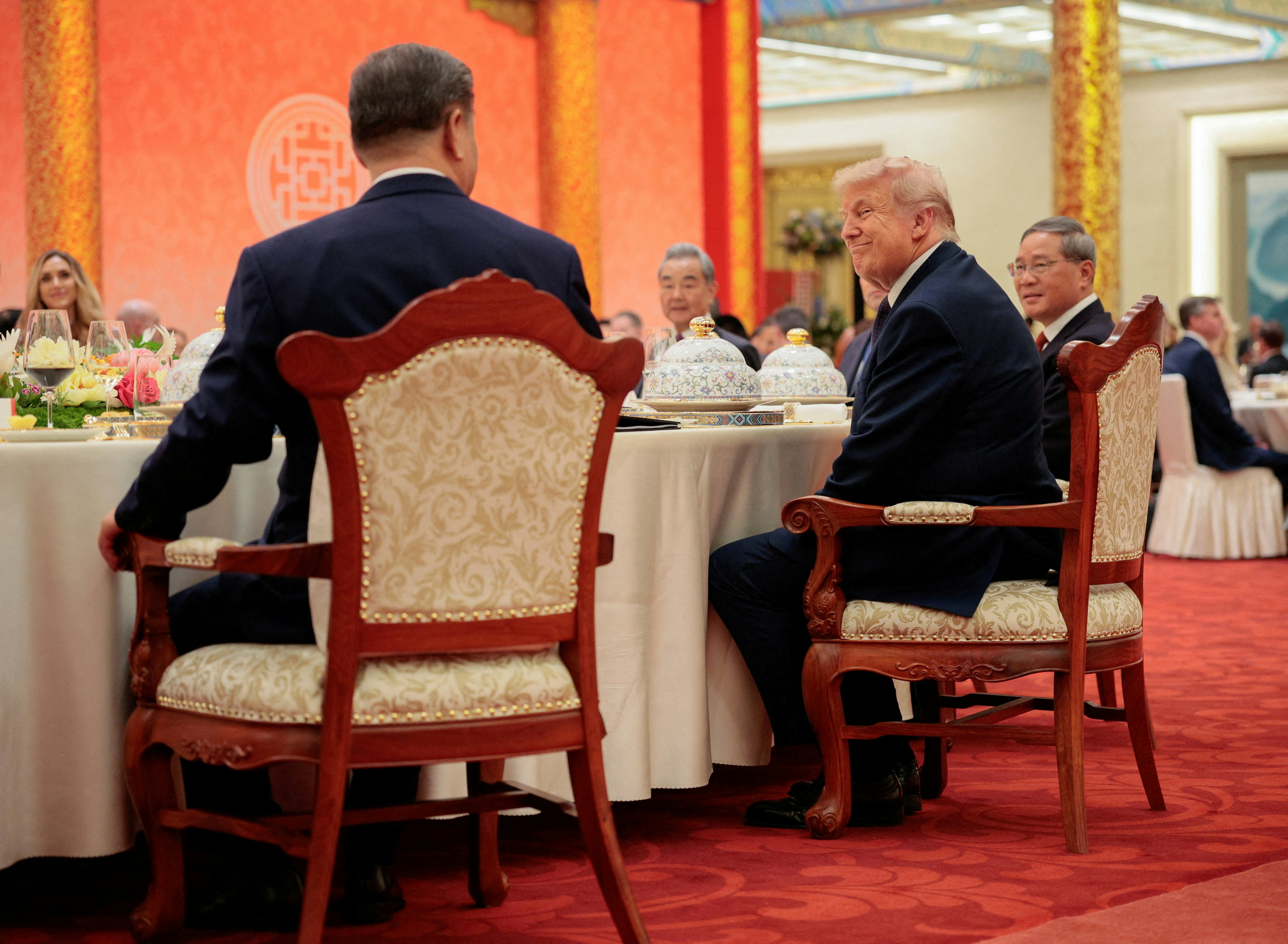 On May 14, 2026, U.S. President Donald Trump visited China and attended a state banquet at the Great Hall of the People in Beijing. (Reuters)