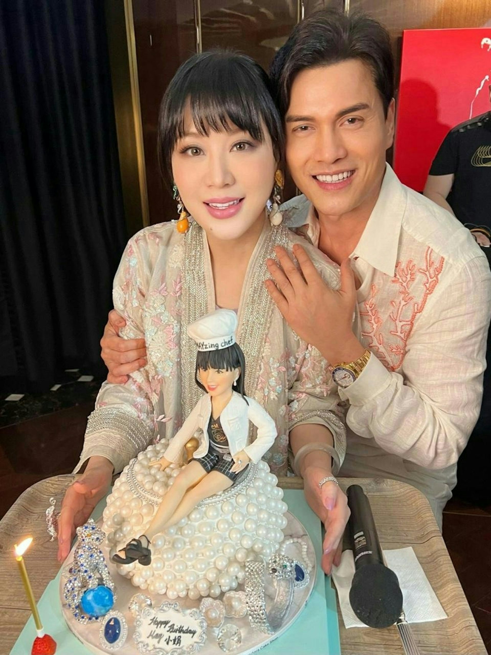 呂良偉是圈中凍齡狀型男,與太太楊小娟也非常恩愛。