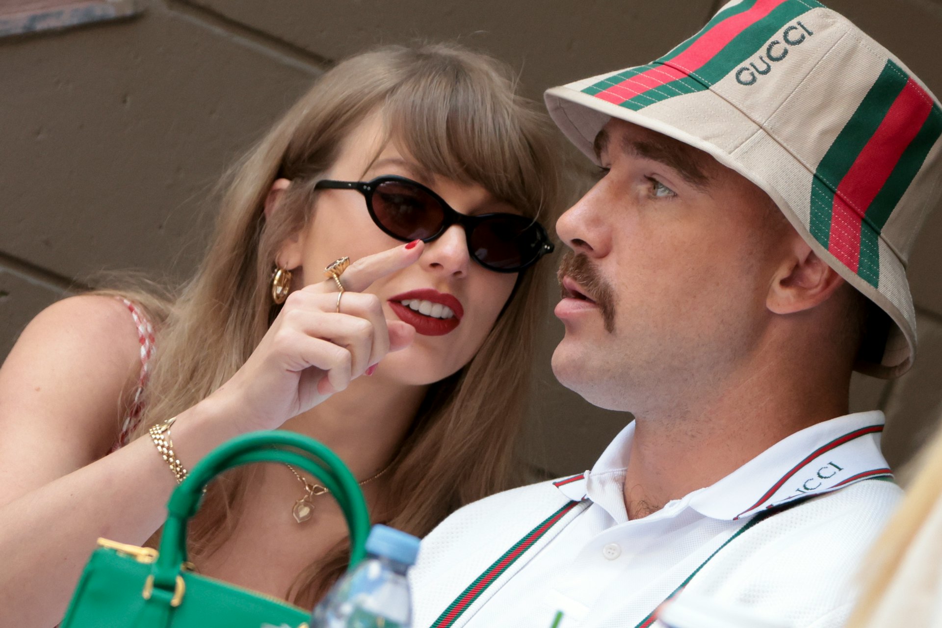 Taylor Swift和Travis Kelce(GettyImages)