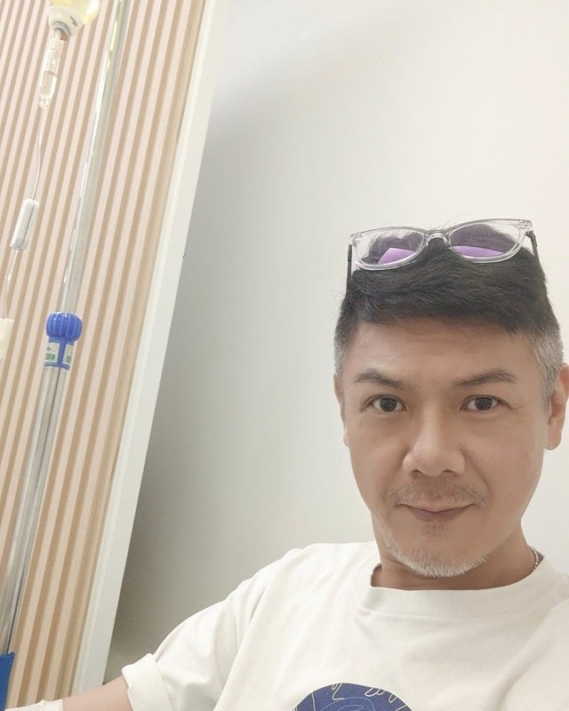 彭皓锋积极接受治疗。(IG:@peter.pang.820)