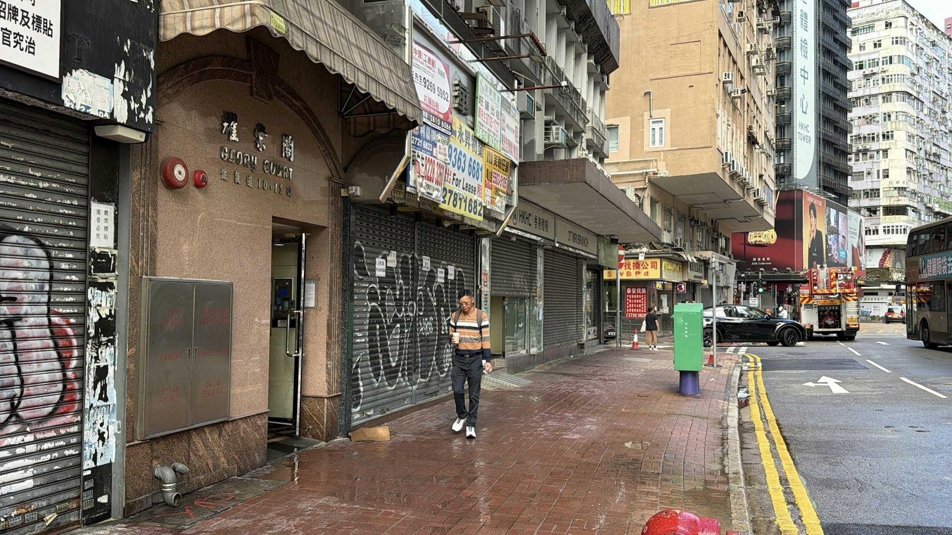 現場是佐敦道耀棠閣。(馬耀文攝) 現場是佐敦道耀棠閣。(馬耀文攝)
