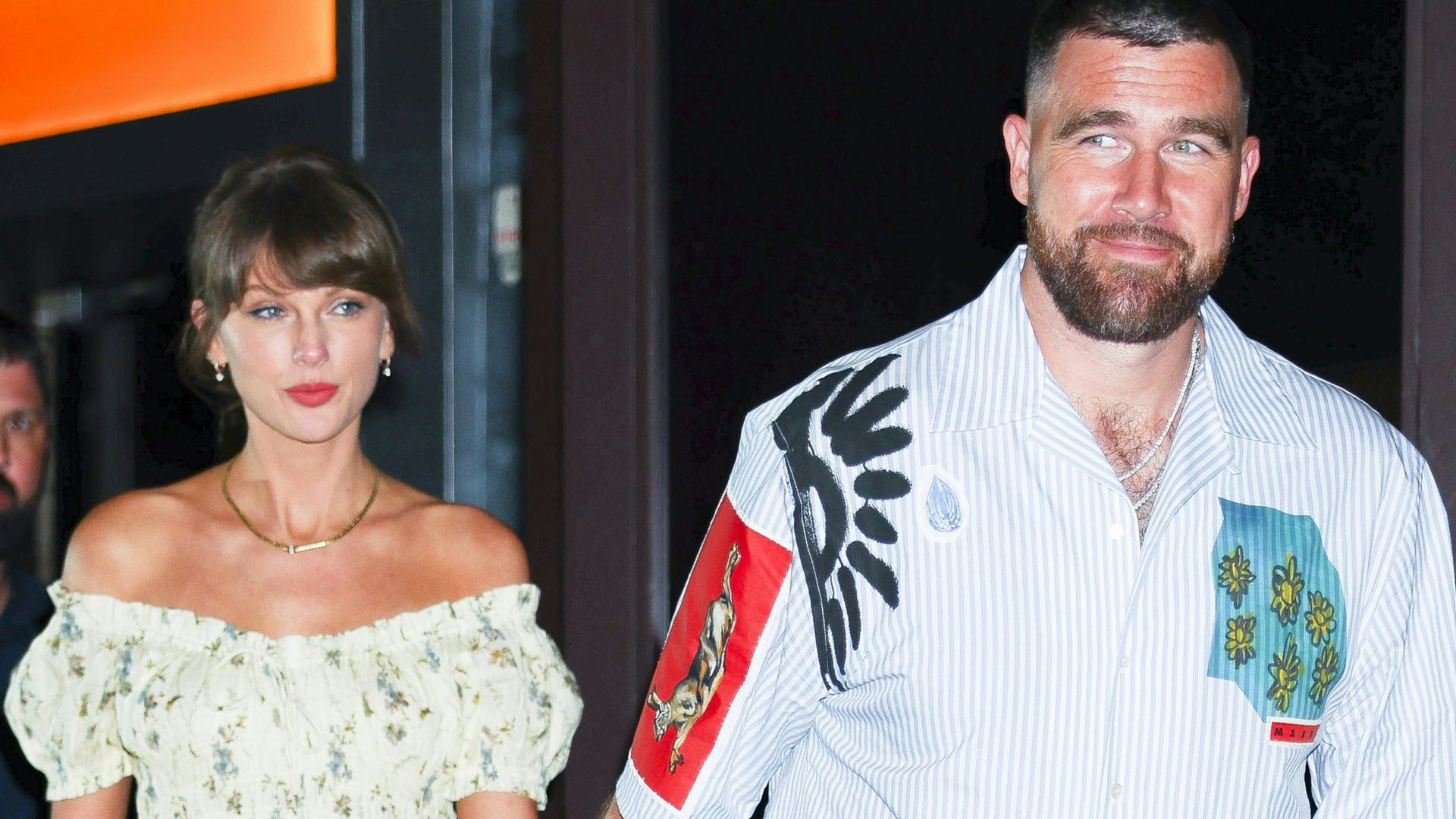 Taylor Swift和Travis Kelce(GettyImages)