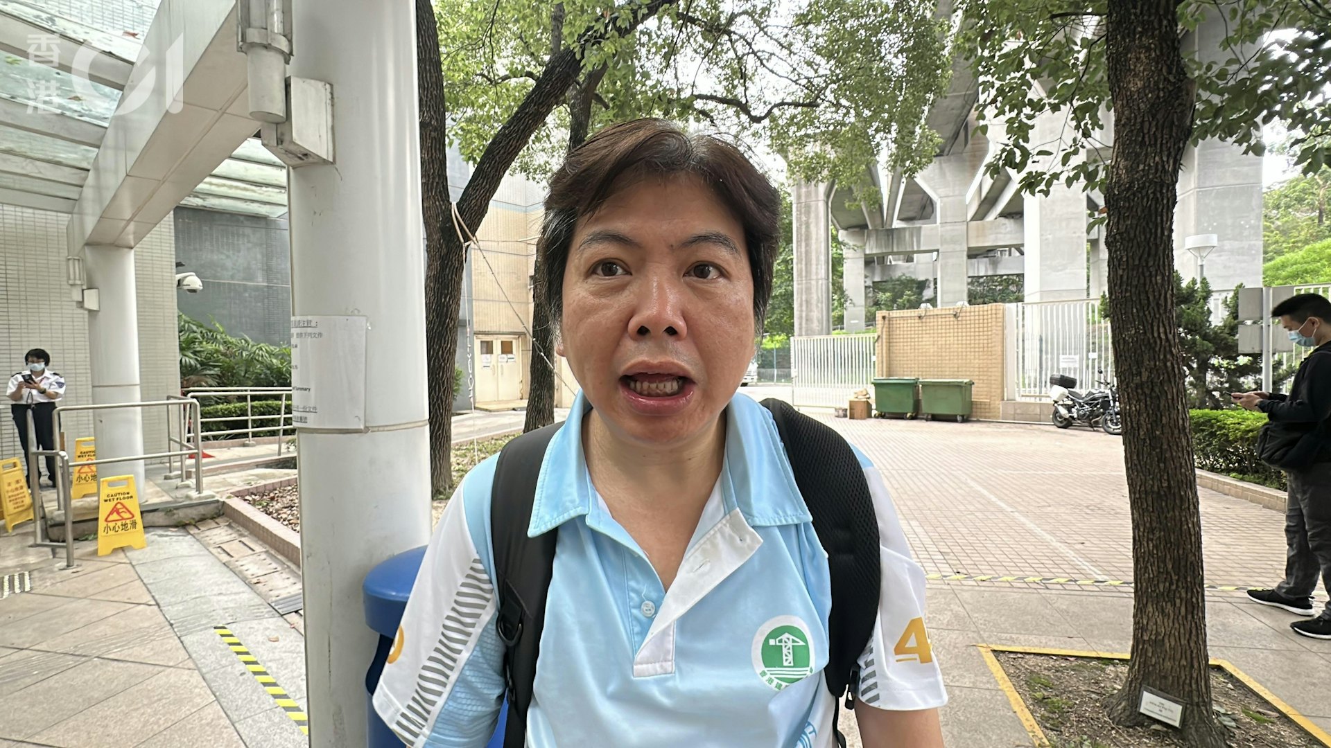 香港建造業總工會權益及投訴主任吳偉樑。(羅敏妍攝) 香港建造業總工會權益及投訴主任吳偉樑。(羅敏妍攝)