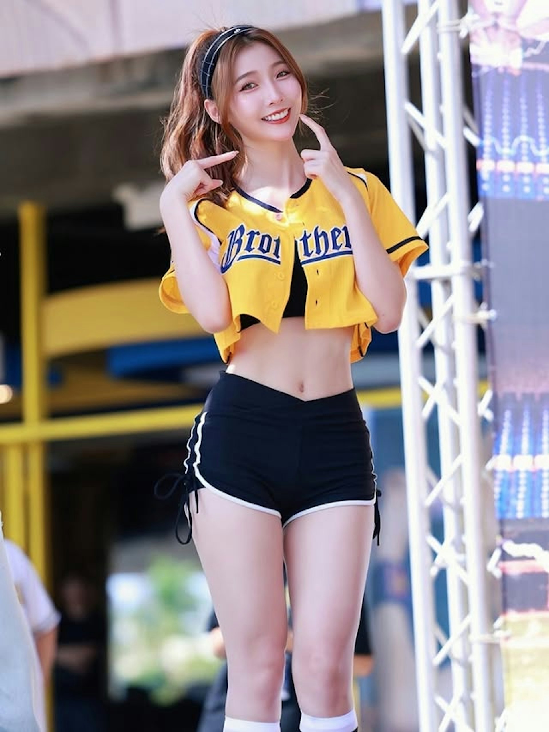 台湾啦啦队女孩汶汶(IG@jessie.02.21)