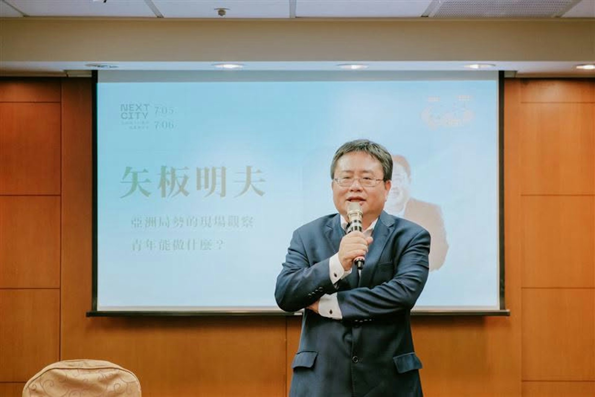 矢板明夫。(劉建國FB)
