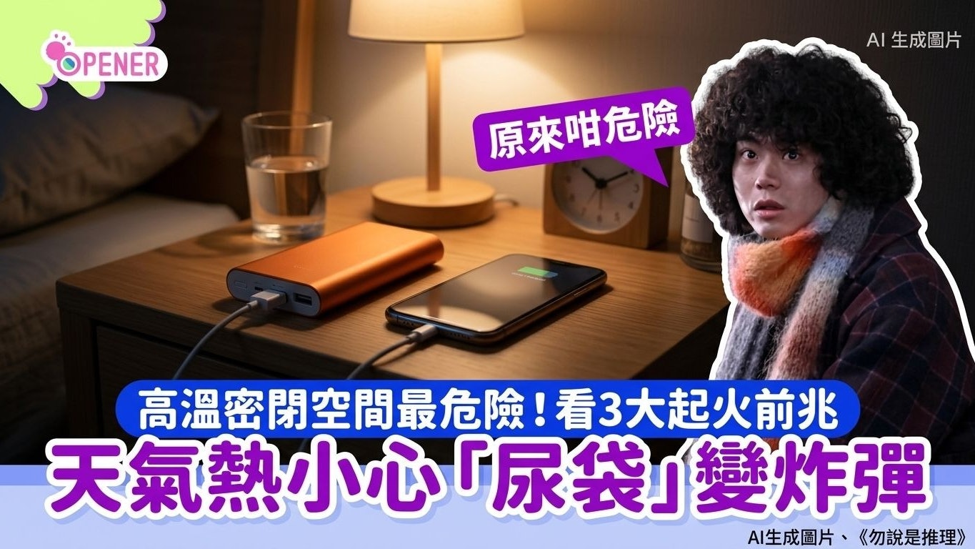 天熱小心「尿袋」變炸彈!密閉空間與高溫最危險 看3大起火前兆