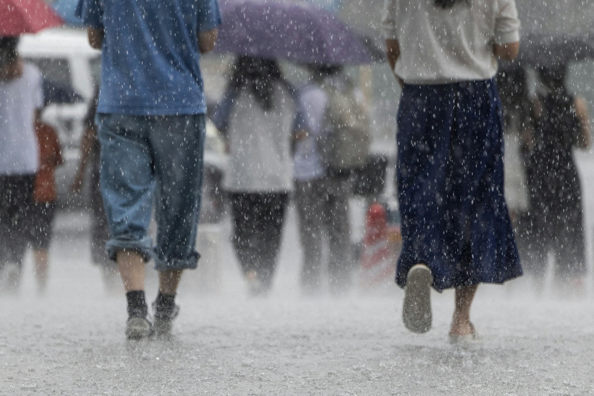 北京有暴雨、局地大暴雨,降雨过程持续时间约40小时,累计降雨量大。 (路透社)