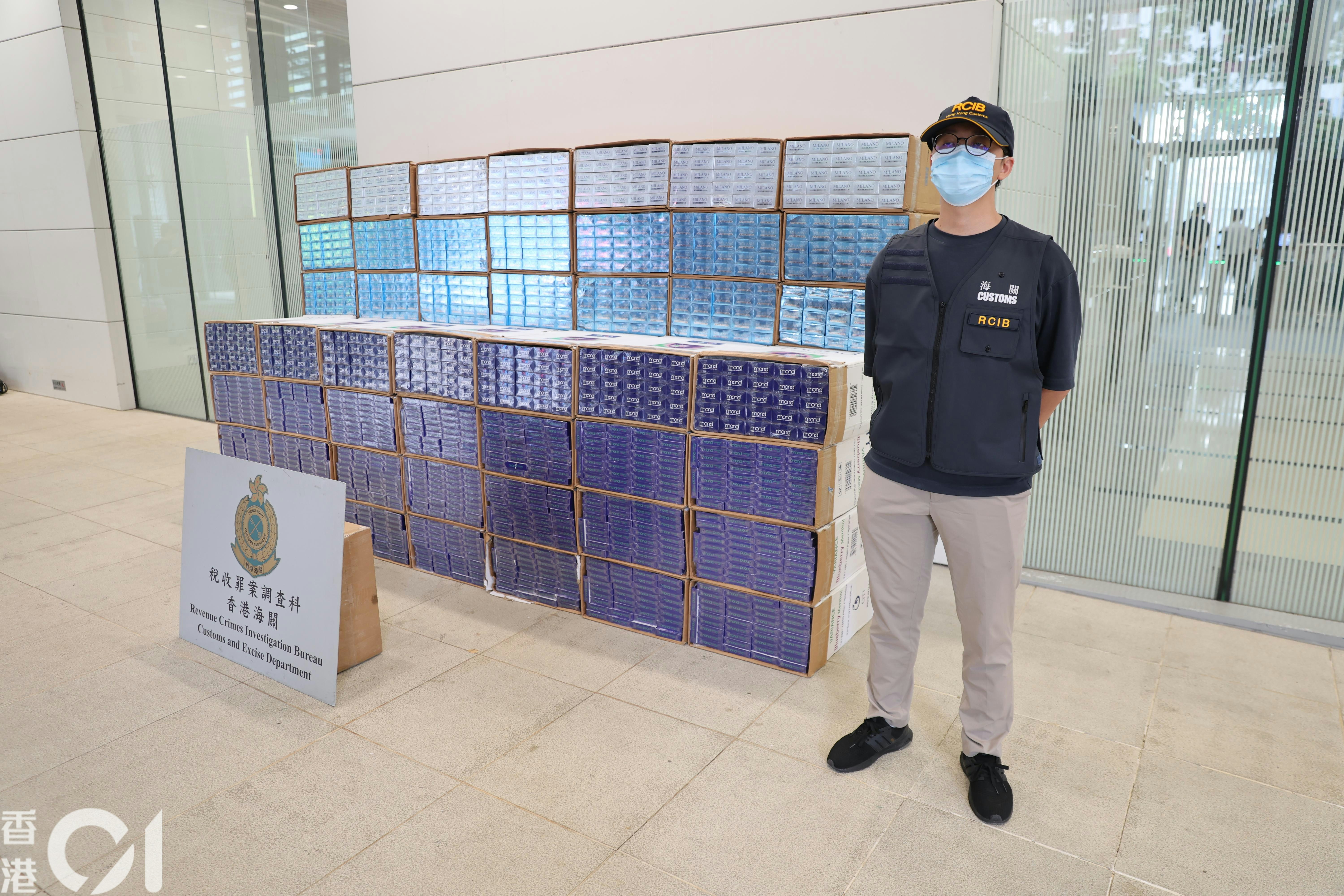 Customs Busts Six Illicit Cigarette Warehouses in One Day