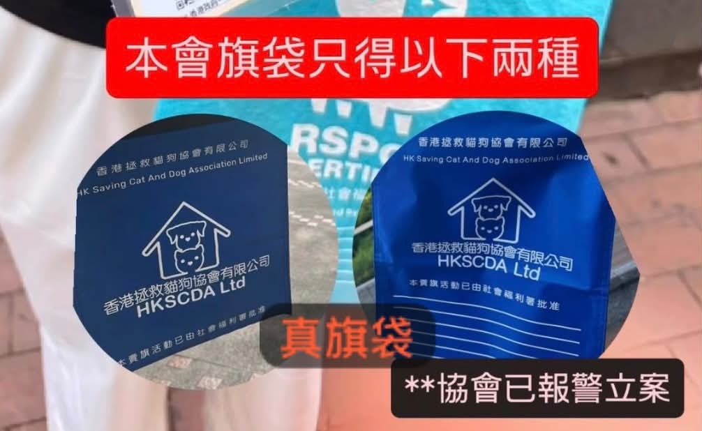 香港拯救貓狗協會疑遭冒充賣旗 警拘22歲男