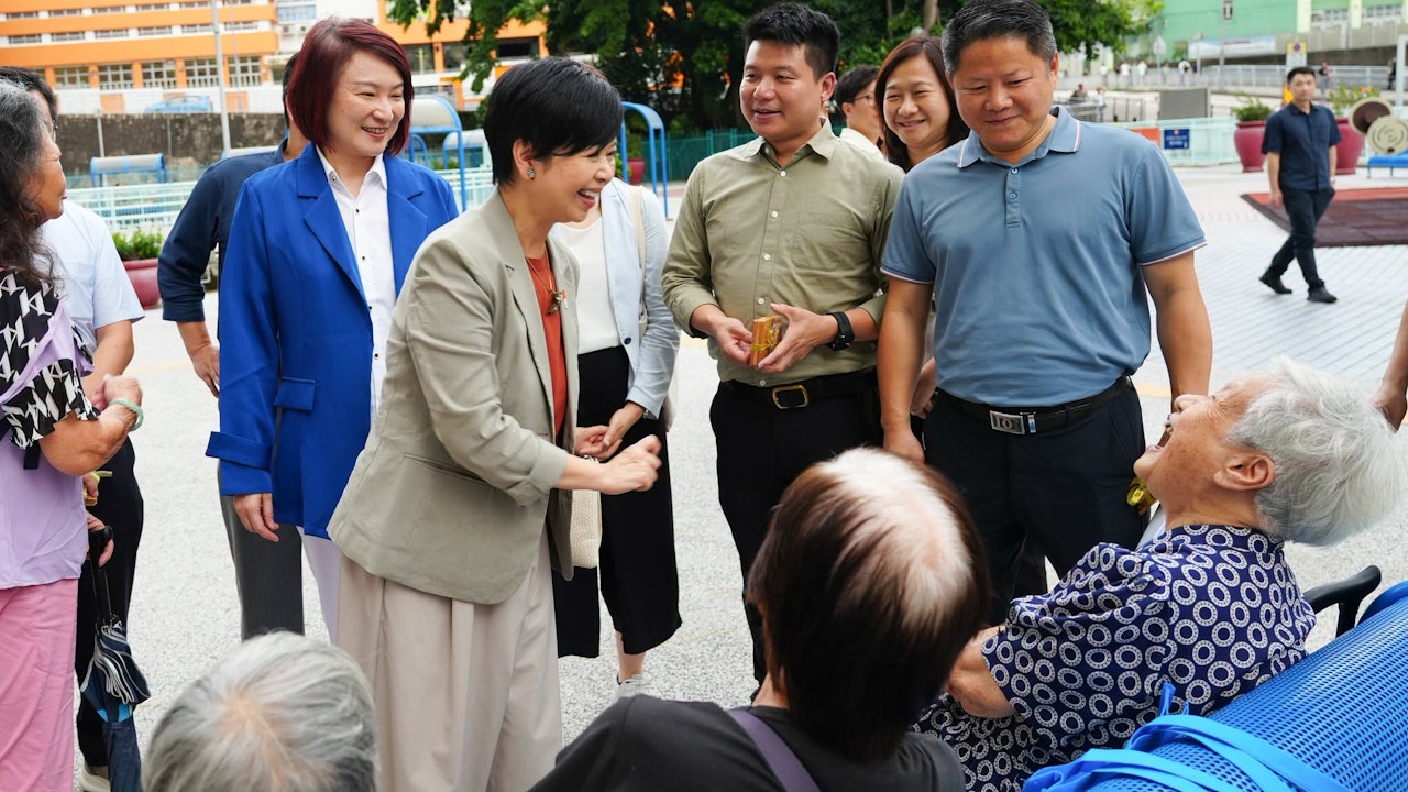 施政報告2026|李慧琼約何永賢落愛民邨 爭取重推租置、增加居屋