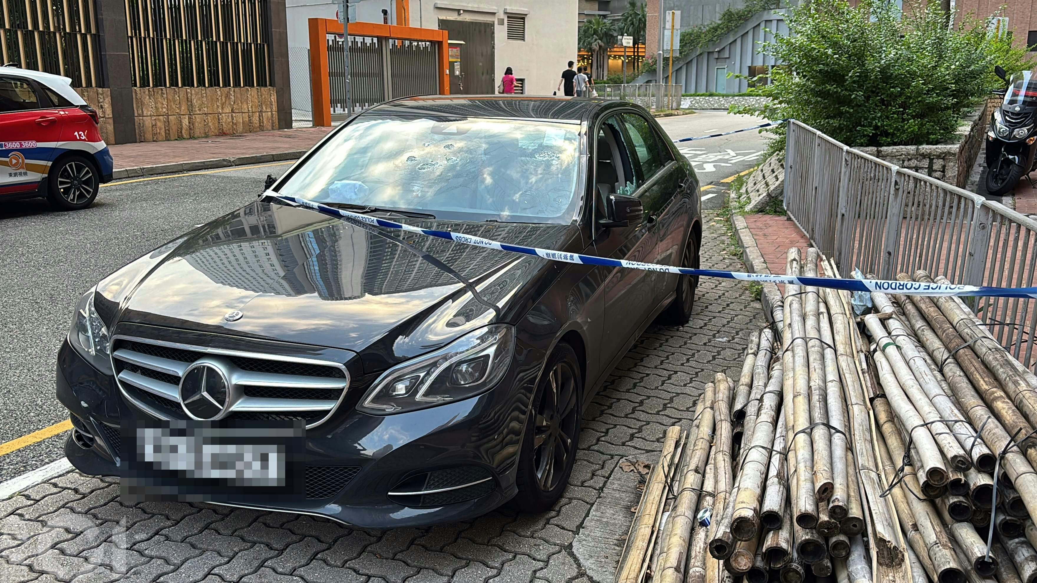 Three arrested over Mong Kok Mercedes escape and drug allegations