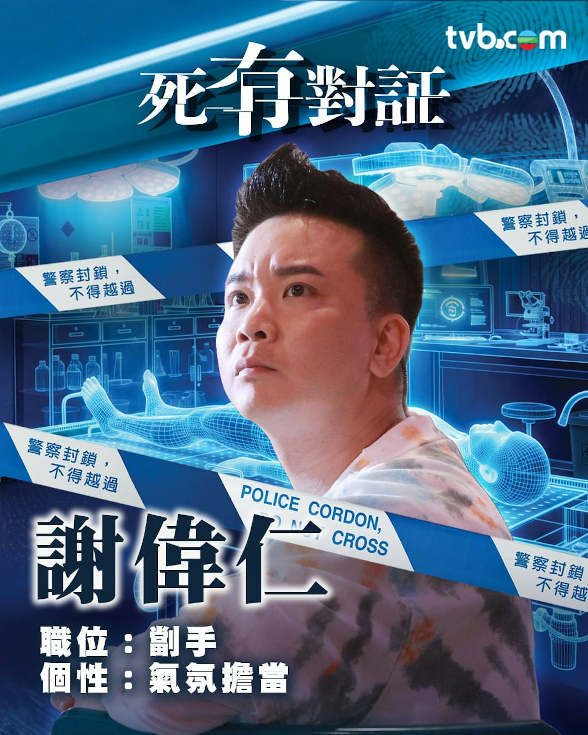 唐嘉麟 飾 謝偉仁 劏手@TVB