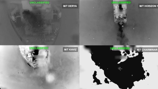 2026年9月8日,美国中央司令部(CENTCOM)表示已击毁五艘伊朗油轮。(X@CENTCOM)