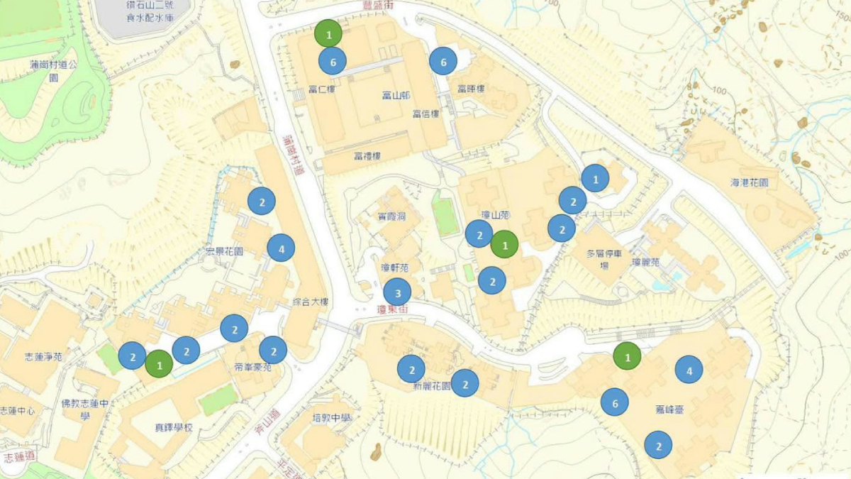 黃大仙蒲崗村道工地毀食水管 富山邨等7個屋苑今晚11時後停水