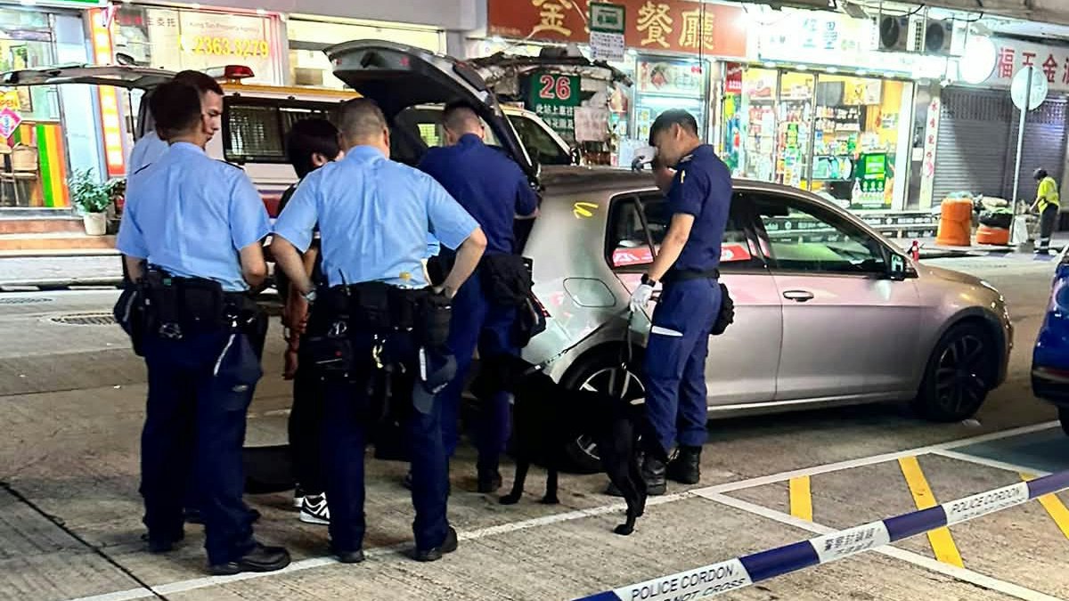 警土瓜灣街頭發現失車搜出毒品 拘38歲男涉藏毒偷車等