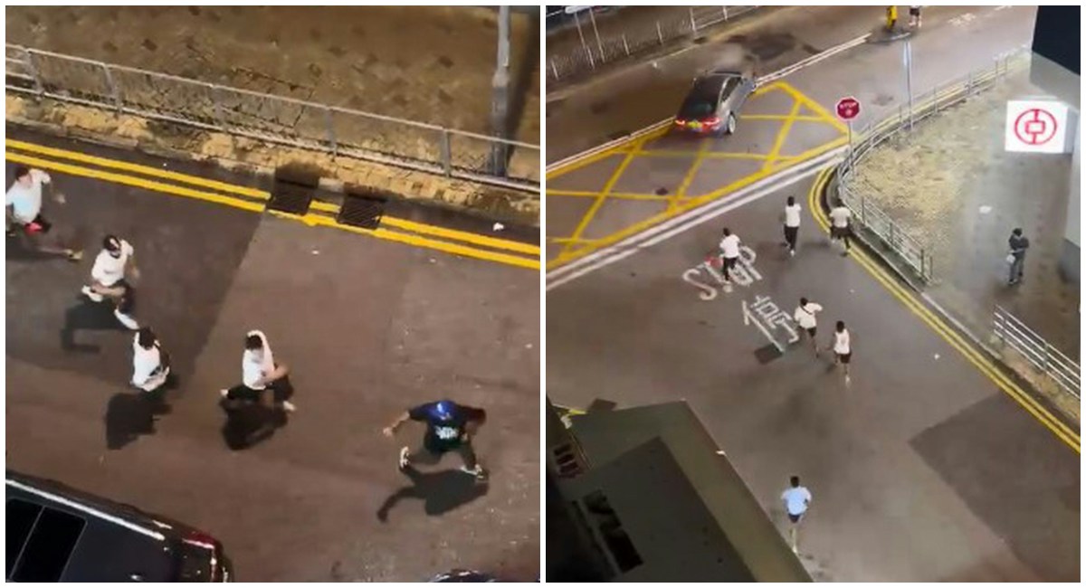 葵涌13名南亞漢馬路喧嘩追車掟樽　警拘7人涉危駕及非法集結