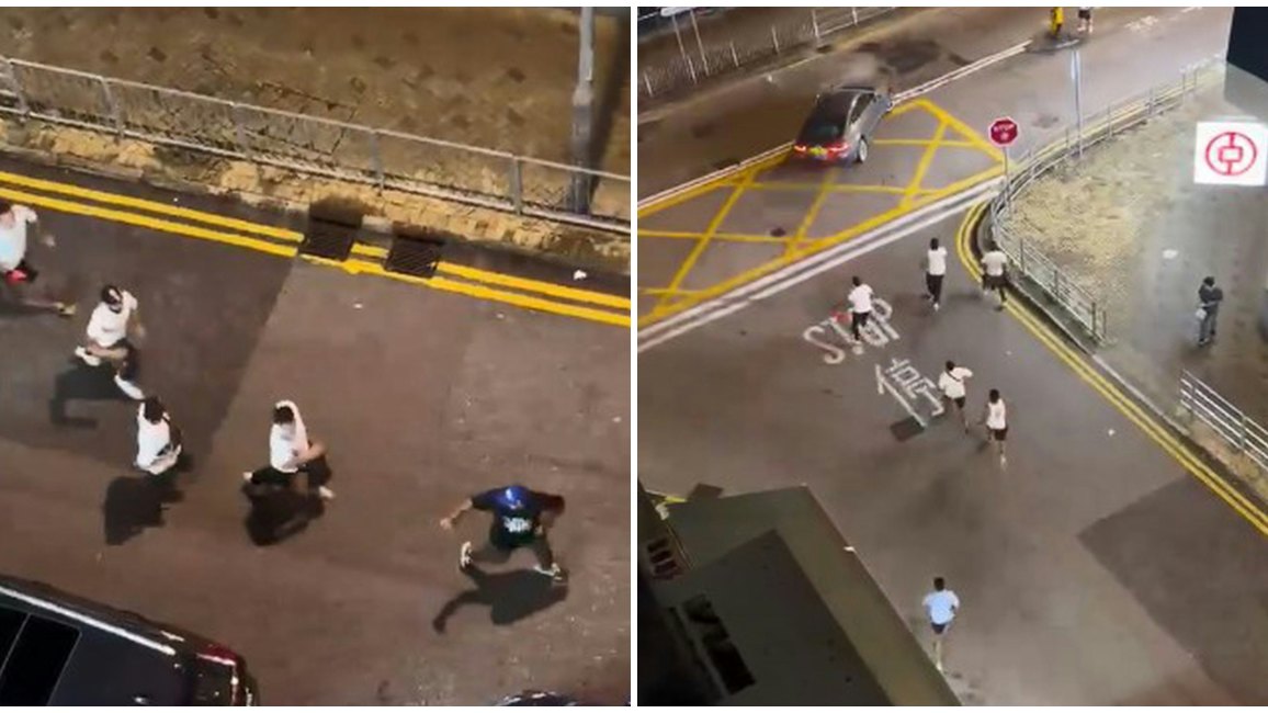 葵涌13名南亞漢馬路喧嘩追車掟樽 警拘7人涉危駕及非法集結