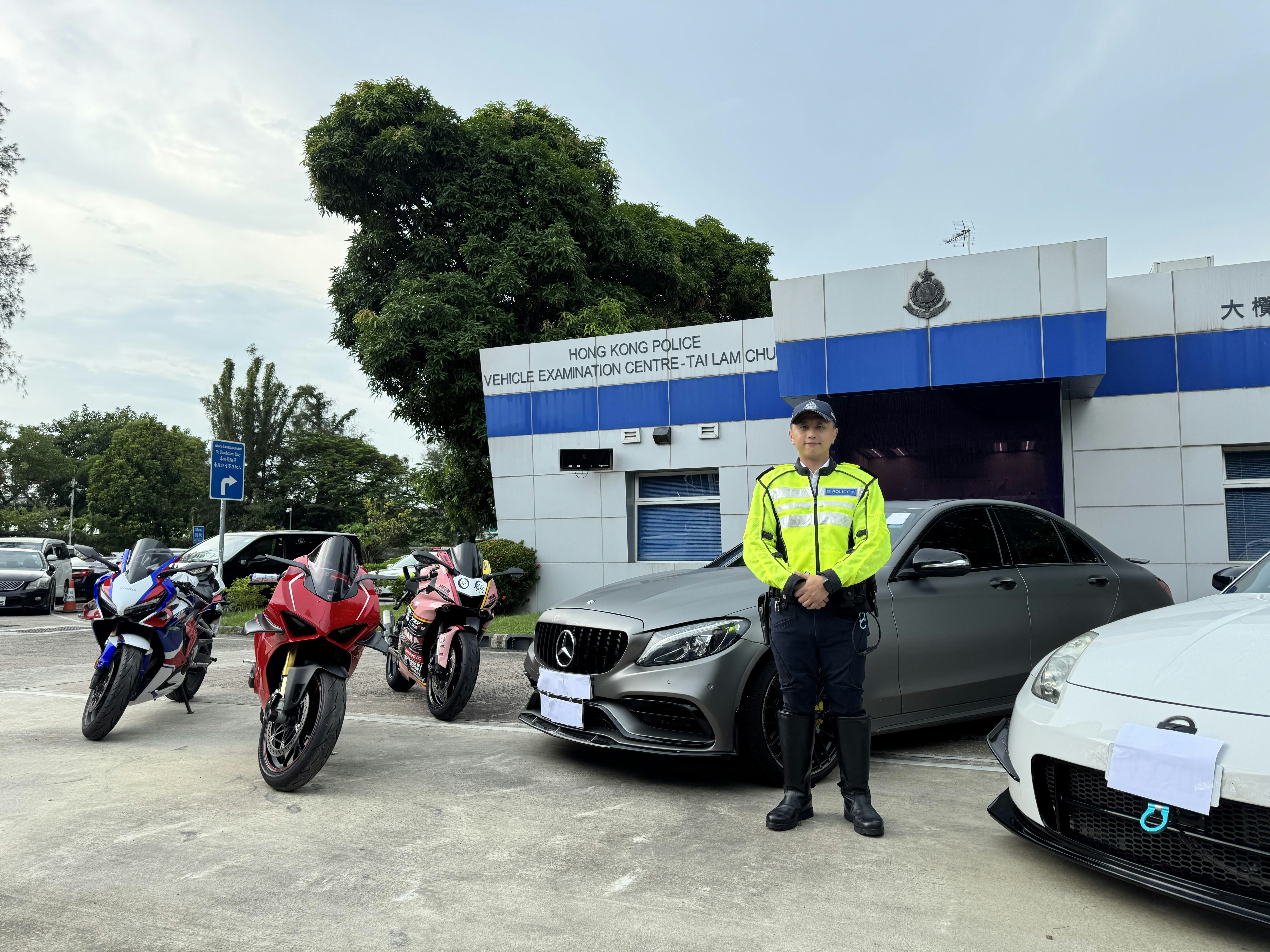 警一連12日新界南打擊交通違規拘8人　包括網傳閉目垂手男司機