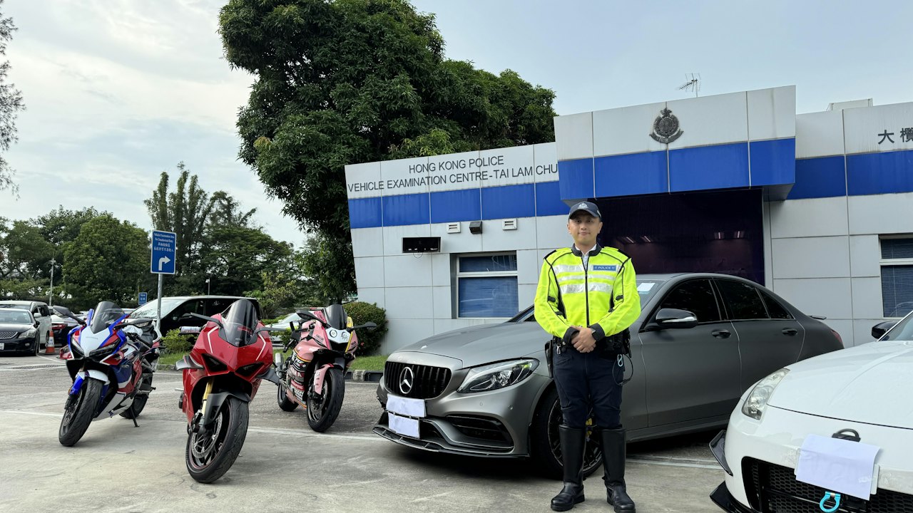 警一連12日新界南打擊交通違規拘8人 包括網傳閉目垂手男司機