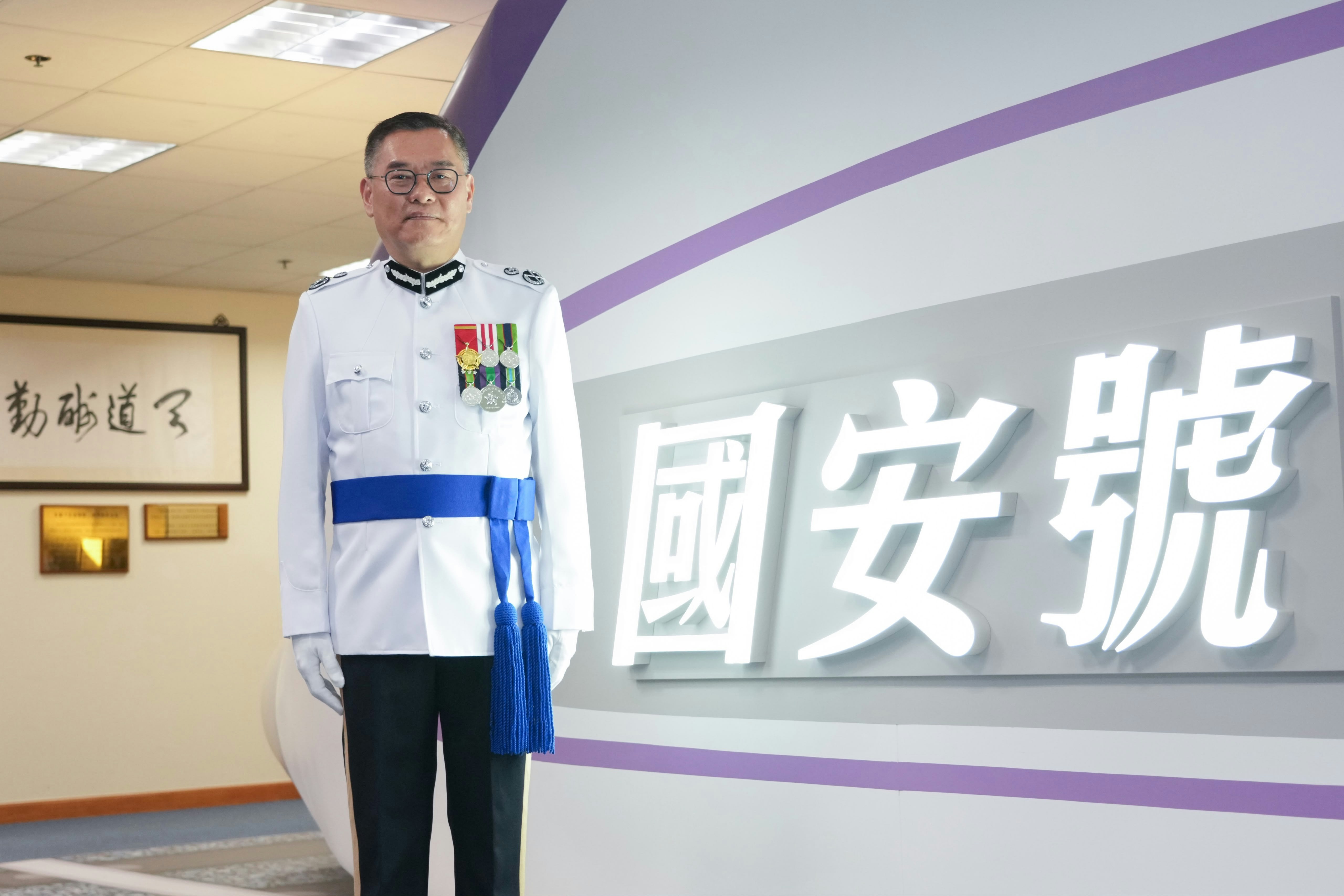 警務處副處長簡啟恩榮休在即　勉同袍嚴防「軟對抗」警剔國安暗湧