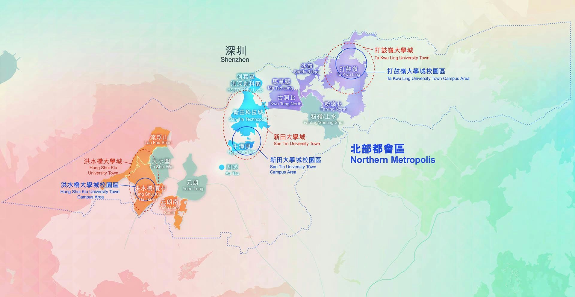五年規劃・懶人包｜北都建三個大學城　增加手術室　取締劣質劏房