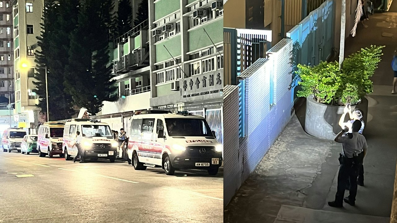 元朗豐年路女子被𠝹刀襲擊額頭傷 警憂疑兇逃入學校曾大舉搜索
