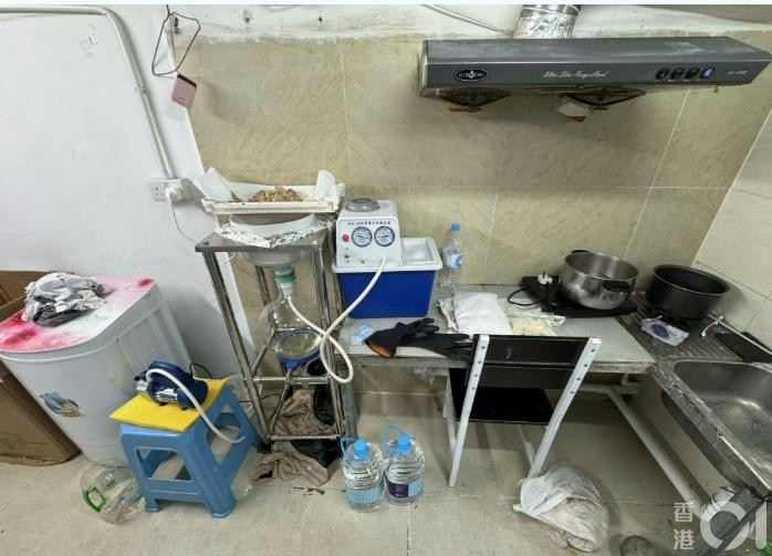 Police Bust Fanling Meth Lab, Arrest Three