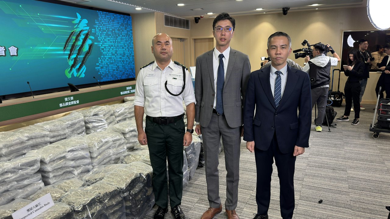 海關破歷來最大宗海路販毒案 泰國抵港保溫箱藏$1.25億大麻拉3人