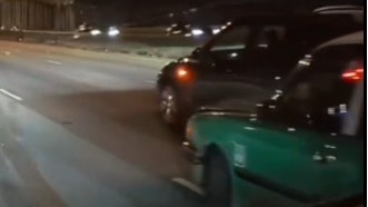 元朗公路4車相撞釀兩傷 客貨車司機「吹波波」超標 涉醉駕被捕
