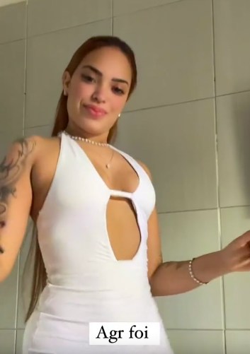 网红伊芙琳利马丹塔斯Evelyn Lima Dantas。(Tiktok@eudonatoevellyn45)