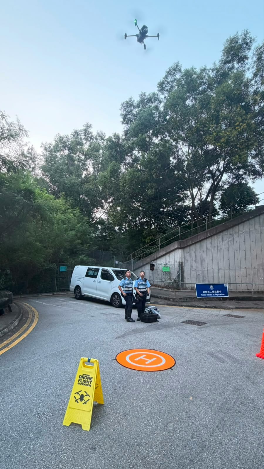 New Territories North Traffic Deploys Drones on Tuen Mun Highway; 27 Speeding Tickets Issued