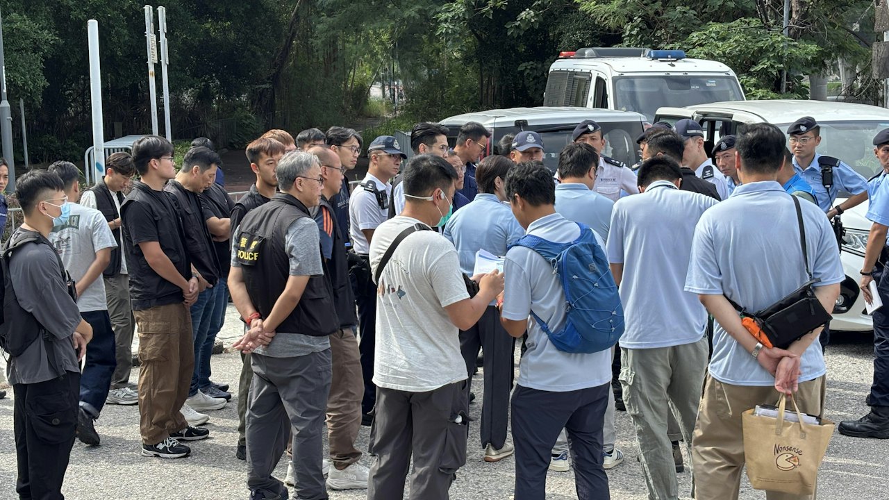 元朗疑狗咬死人|漁護警方第5日搜捕 PTU重案組等約80人到場