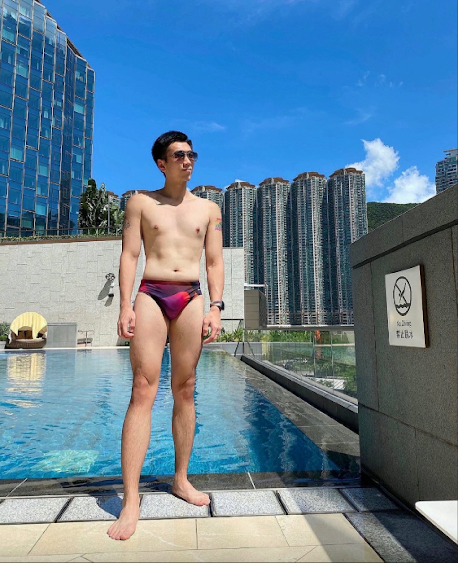 陳書君直言十幾歲已清楚知道自己性取向。(ig@vincentchan1013)