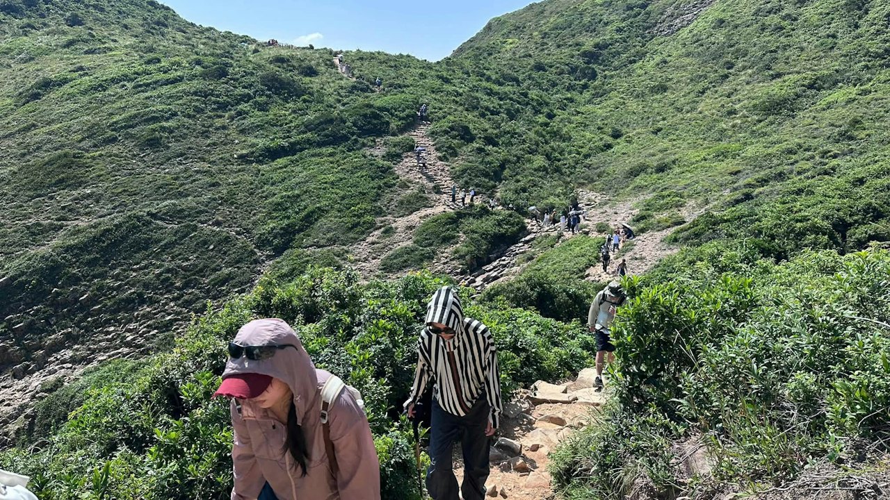破邊洲中秋節及周末日均2360人預約 實際到訪人數不足一半