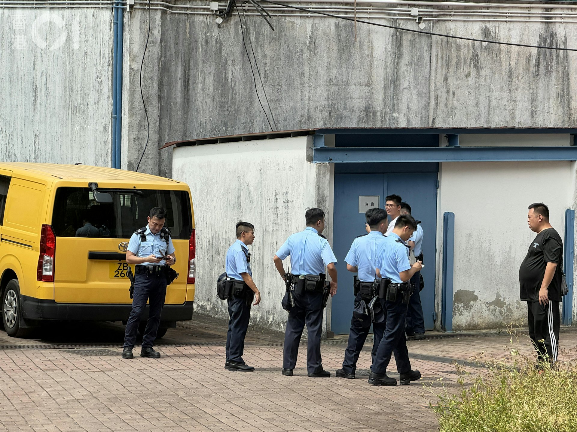 警員在場調查。