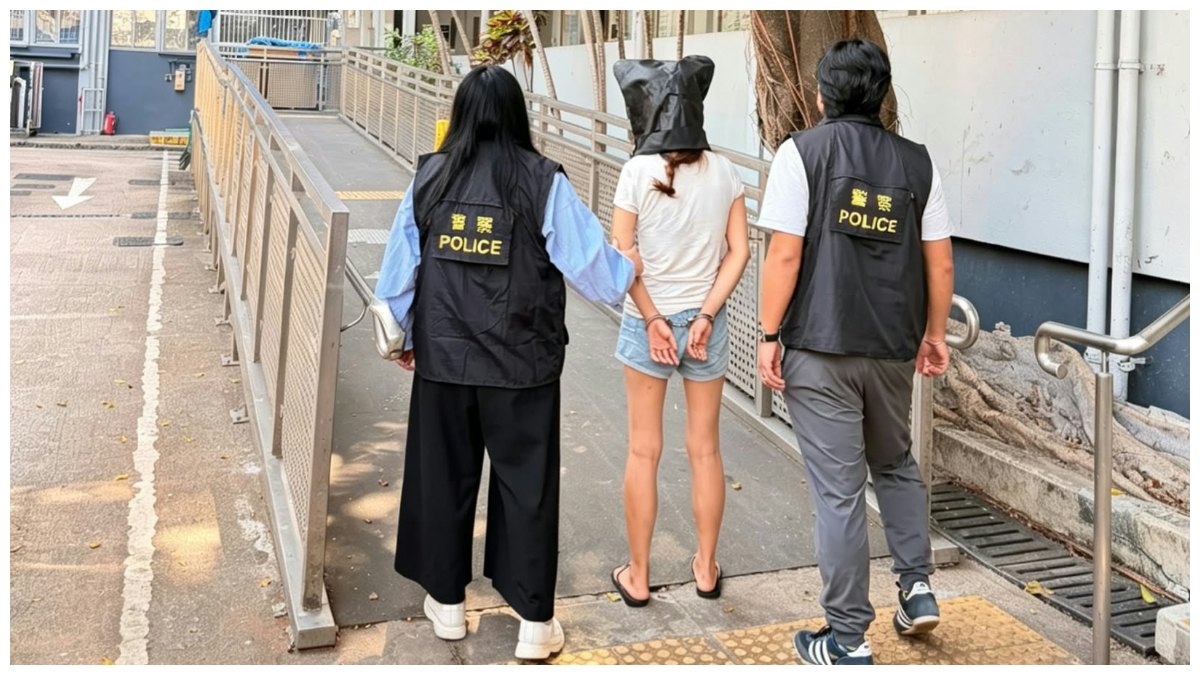 38歲女一日內在旺角大角咀搶兩女頸鏈 總值$4000 涉搶掠被捕