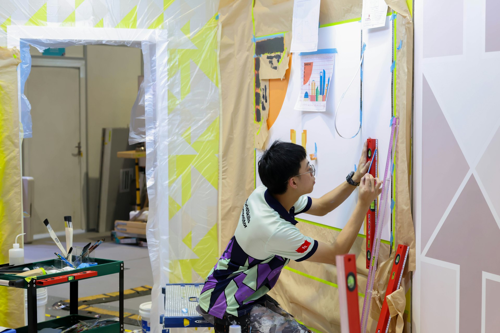 建造與工程獲獎項目:油漆及裝飾。