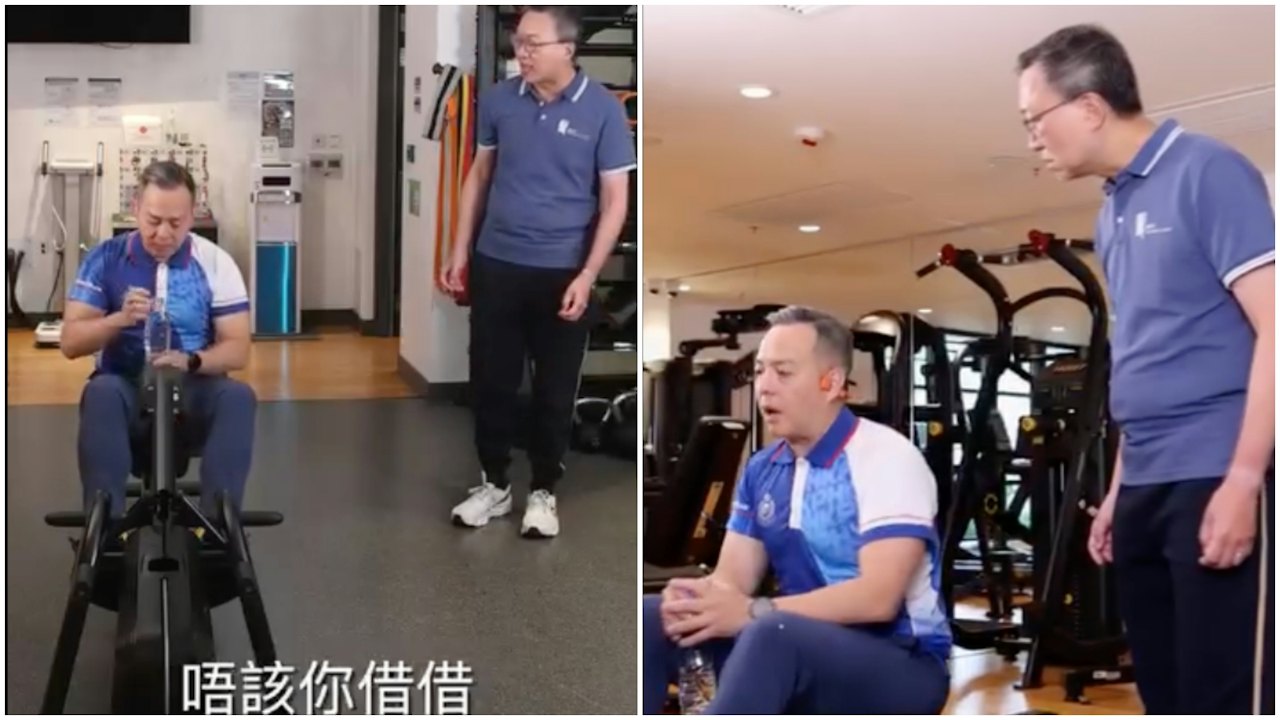 林定國、周一鳴做Gym偶遇「面阻阻」?警隊新片宣傳租賣戶口陷阱