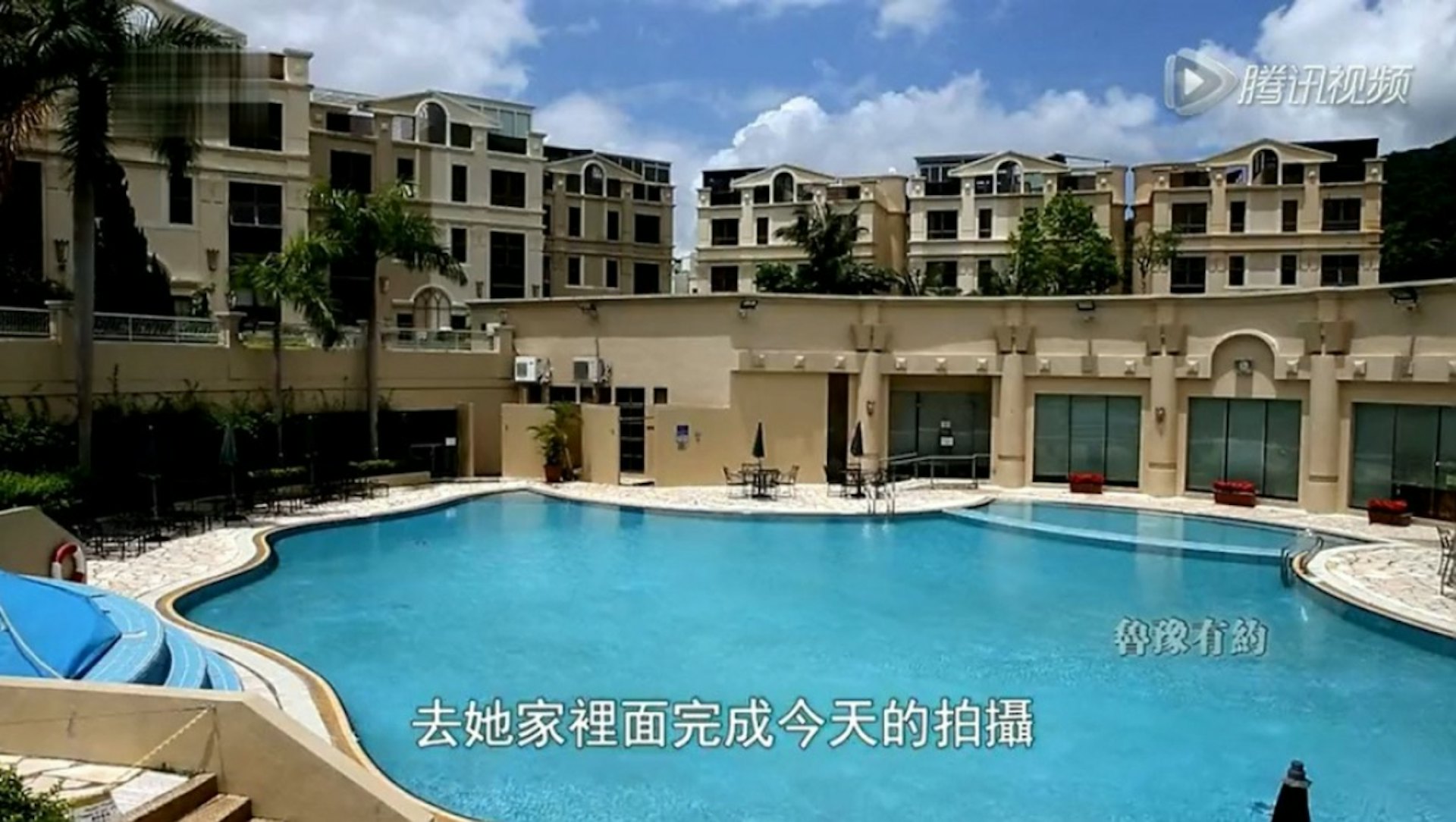 鄺美雲曾在內地節目《魯豫有約》公開豪宅。(截圖)