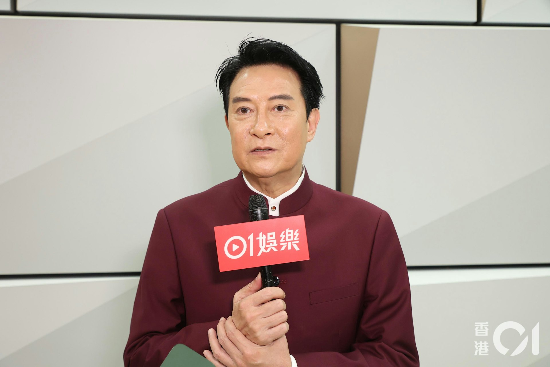 劉錫明笑言女兒從來沒有過問以往舊事。