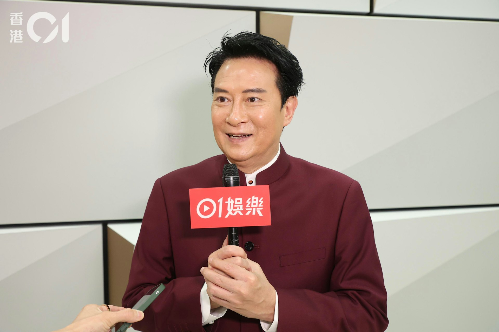 劉錫明坦言壓力大。
