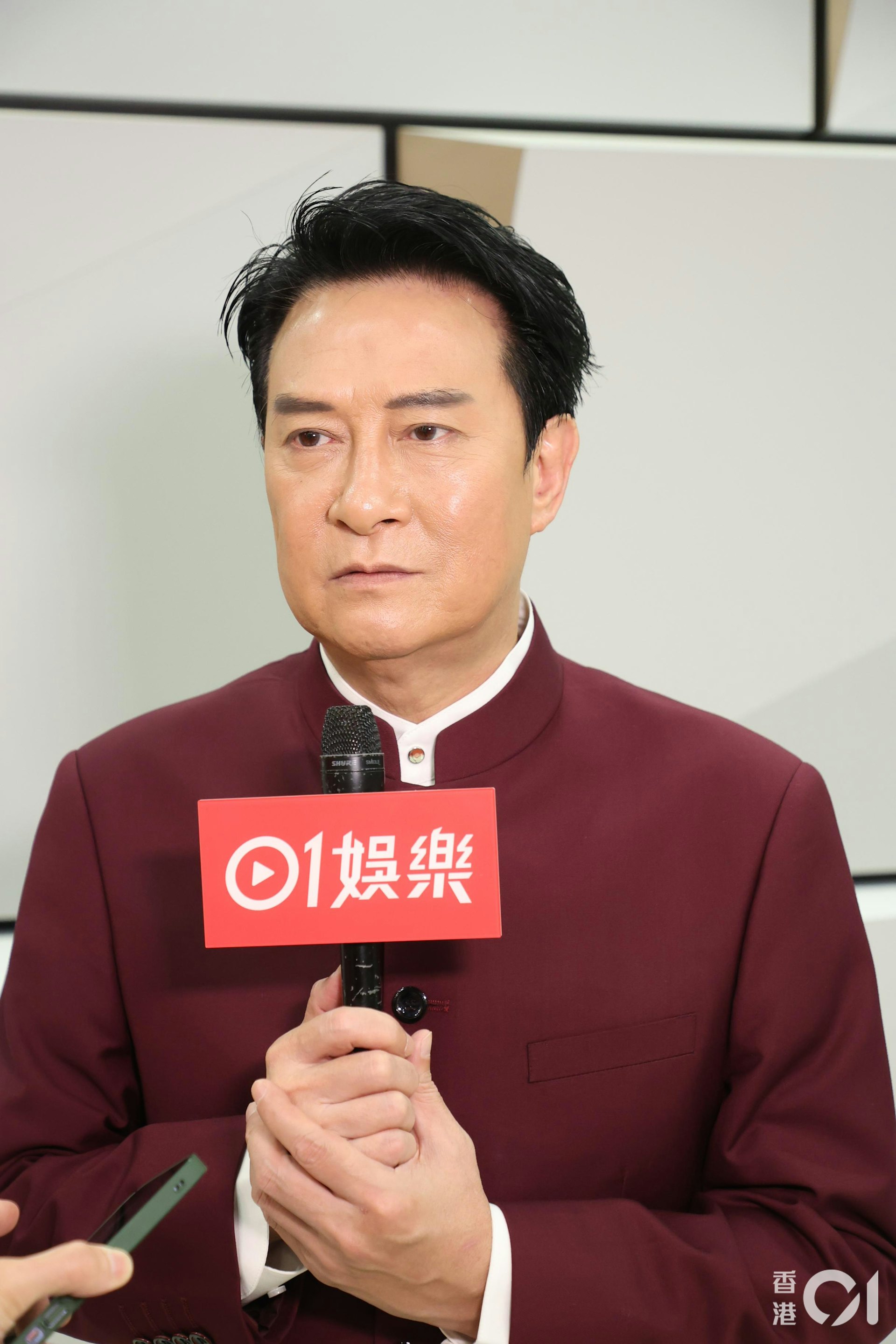劉錫明透露近年較多時間留在內地發展拍戲。