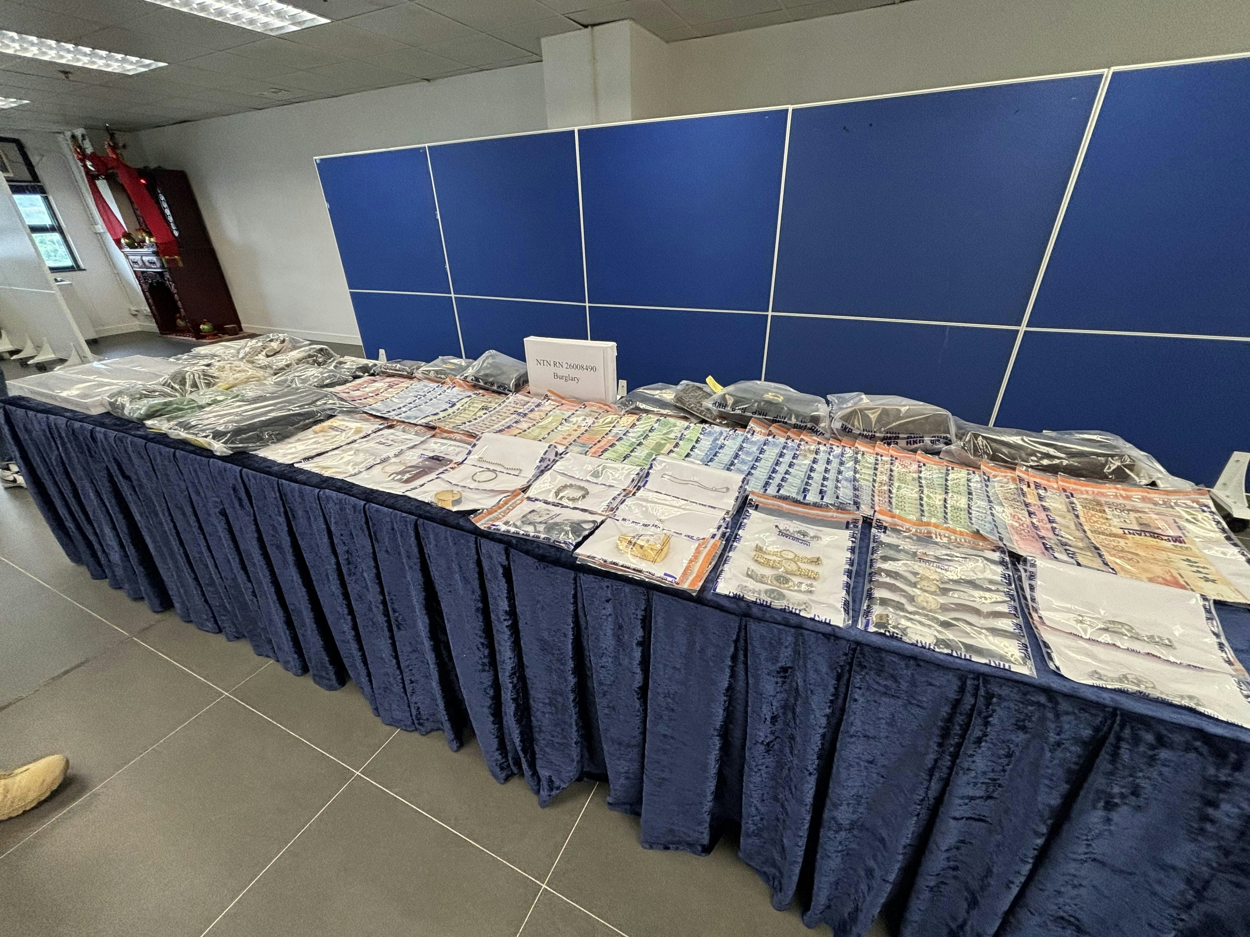 Police arrest six over 25 burglary cases