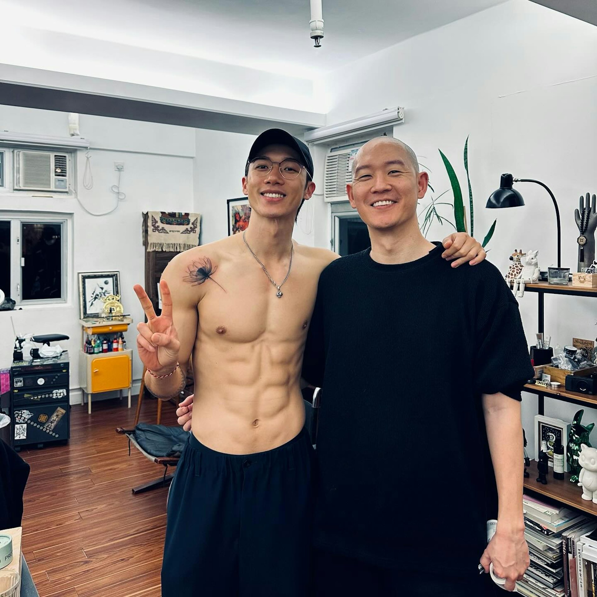 Stanley係MIRROR成員中身形最Fit。(IG@stanleysc_)