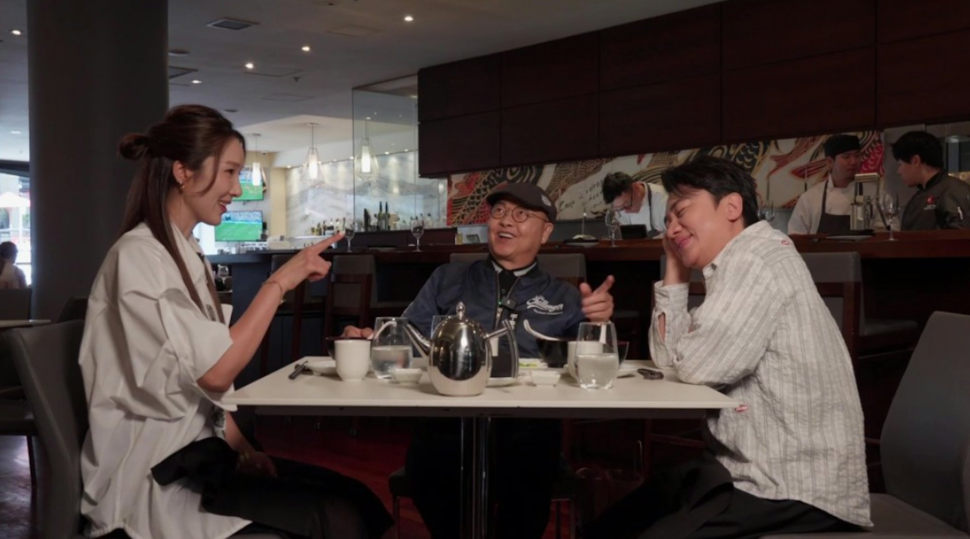 當年幫手勸服李亞男爸爸的Pond,重提當年事。(TVB截圖)