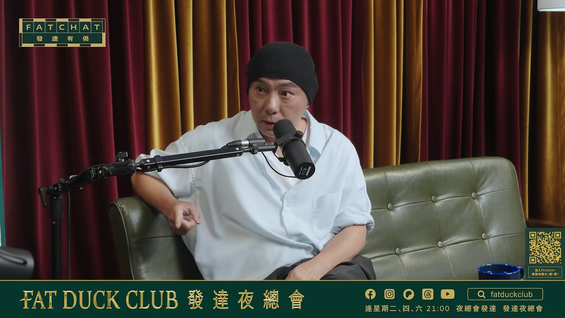 張衛健被TVB高層拒上節目宣傳。(Youtube@發達夜總會)